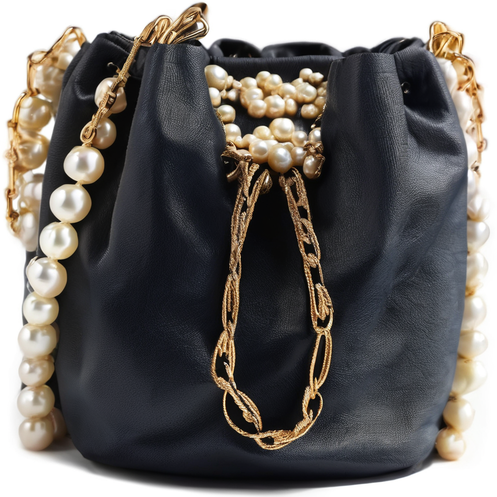 Chanel Women's Pre-Loved Pearl Drawstring Shoulder Bag Review hi